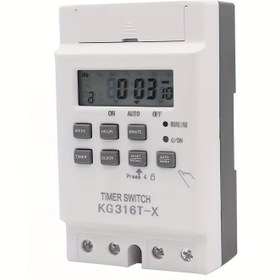 Resim Sokak Lambaları, Reklam Panoları, Su Pompaları için 220V Akıllı Zamanlayıcı Zaman Kontrol Cihazı - Tam Otomatik Kontrol, 30A Güç Kaybı, Plastik Malzeme, Pil Olmadan, Elektrik Devresi Yapma, Zamanlayıcı Kontrolü 