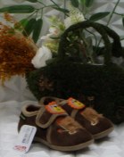 Resim Fort Gzr 03365 Kahve Anaokulu Kreş Ev Erkek Çocuk Panduf Ayakkabı Kahve 