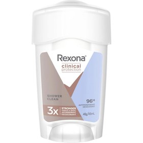 Resim Rexona Clinical Protection Shower Clean Kadın Stick Deodorant 45 ml 
