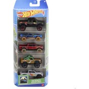 Resim Hw 5 Lı Araba Setı Hw Remote Adventures Htv53 Çok Renkli 