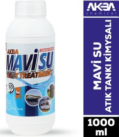 Resim Akba Mavi Su Toilet Treatment Atık Tankı Kimyasalı 1 L 