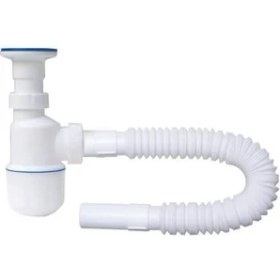 Resim GPD SFN04 Körüklü Tahliye Taslı Lavabo Sifonu (Ø32) 