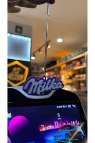 Resim at aydın tuning MİLKA AYNA SÜSÜ PLEKSİ 3D 