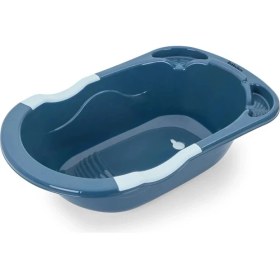 Resim Empressco Babyjem Giderli Mat Bebek Banyo Küveti - Indigo Mavi - Fiyatı, Yorumları 
