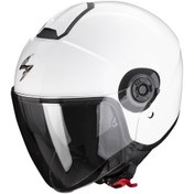 Resim Scorpion Exo City 2 Açık Motosiklet Kaskı Beyaz 