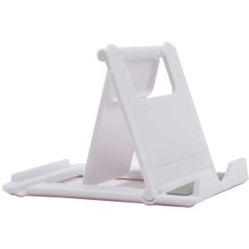 Resim UnDePlus Mini Tablet Telefon Tutucu Standı Masaüstü L-303 Beyaz 
