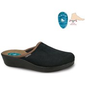 Resim Ceyo 9932 Kadın Topuk Jelli Kapalı Terlik Siyah 