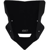 Resim Gp Kompozit Yamaha Mt-25 2020-2022 Uyumlu Ön Cam Siyah 37 Cm (522062528) 