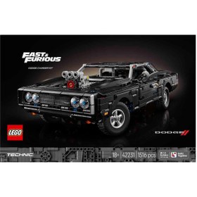 Resim Lego Technic Fast and Furious Dodge Charger R/T Araba 42231 
