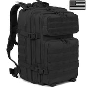 Resim 45L Açık Hava Sırt Çantaları, Spor, Yürüyüş, Kamp, Trekking ve Av için Geniş 3 Gün MOLLE Paketi Sırt Çantası 