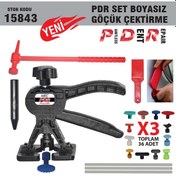 Resim Pdr Boyasiz Göçük Çektirme Seti 43 Parça (Spatula Çekiç Mum Silik 509912660 