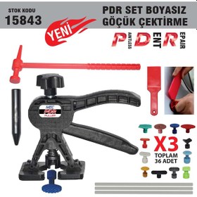 Resim Pdr Boyasiz Göçük Çektirme Seti 43 Parça (Spatula Çekiç Mum Silik 509912660 