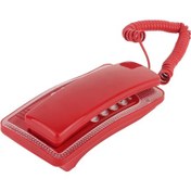 Resim Tenfowee Kxt-438 Duvar Tipi Sabit Telefon, Abs Malzeme, Hızlı Flaş, Yeniden Arama, Sessiz Mod, Ev/ofis/school Kullanıma Uygun, Uzun Ömürlü 