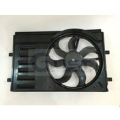 Resim Fan Motoru Davlumbazlı Volkswagen Polo V 1.2 - 1.4 - 1.6 2009> / Skoda Fabıa Iı 1.2 - 1.4 - 1.6 2007 - 2014 / Seat Ibıza Iv 1.2 - 1.4 2009 - 2017 