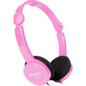 Resim Yaozixa Kubıte T-111 Pembe Kulaküstü Kablolu Kulaklık: Katlanabilir, Hafif 60g , 3.5mm Uyumlu, Ses Yalıtımı Ve Konforlu Dinleme Diğer 