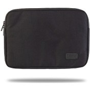 Resim Classone Livorno WSL1400 13-14″ Su Geçirmez Kumaş Macbook Notebook Kılıfı Siyah 