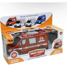 Resim Vardem Oyuncak Uzaktan Kumandalı Ful Fonksiyon Ambulans, Polis, Itfaiye ve Jandarma Araçları 