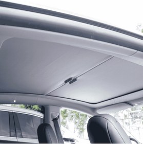 Resim RAMM Tesla Model Y Manuel Açılabilir Tavan Perdesi - Gri 