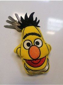 Resim Peluş Büdü Anahtarlık 