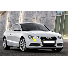 Resim After Audi A5 Coupe 2012-2016 Ön Tampon Çeki Çekme Demiri Kapağı 8T0807241C 