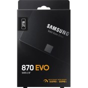 Resim Samsung 2TB MZ-77E2T0BW 870 EVO SSD 2.5" SATA3 SSD 560-530 Harddisk 