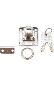 Resim Skygo Metal Kare Dolap Çekmece Kilidi,yedek Anahtarlı Çekmece Dolap Kilidi (1) 