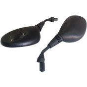 Resim Monero Motosiklet Ayna Qy 256 8 Mm Scooter Cub Motosiklet Aynası Takımı 