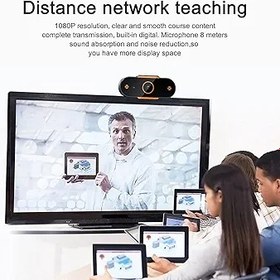 Resim TFixol 420P, 720P, 1080P, 2K Mikrofonlu Web Kamerası, Oyun Konferansları için Web Kamerası Windows Masaüstü Bilgisayar Dizüstü Bilgisayar 480P 