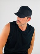 Resim disponible Unisex Spor Ayarlanabilir Özellikli Düz Beyzbol Şapka 