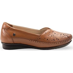 Resim Forelli Panny-g Kadın Deri Comfort Ayakkabı Taba Çok Renkli 