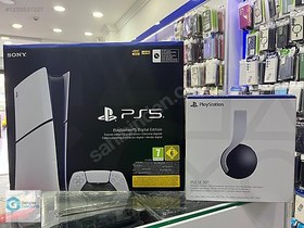 Resim Ps5 Dijital Slim SIFIR - Pulse 3D - Takas - ÜCRETSİZ KURYE !!! 