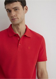 Resim Mavi - Kırmızı Polo Tişört 064946-70471 Kırmızı 