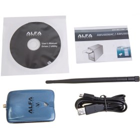 Resim alfa network Awus036NHV 2.4GHz Kablosuz Usb Adaptör (Resmi İthalatçıdan) 