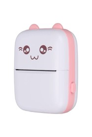Resim TTT Sevimli Mini Taşınabilir Yazıcı Printer 