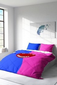 Resim MONOHOME Çift Kişilik 3D Dijital Baskılı Pamuk Saten Nevresim Takımı, monohome8997HF 