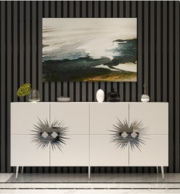 Resim Nidact Kb150 Konsol Beyaz-gümüş 