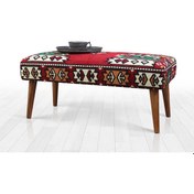 Resim Lorencehome Lorence Home / Vezir Kilim Bench Puf - Hitit 