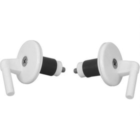Resim ÇEÇEN HOME 2'li Plastik Klozet Kapak Tutucu ,Klozet Kapak Montaj Bağlantı Vidası Üstten Sıkmalı ,Klozet Kapak Vidası (7 CM) 