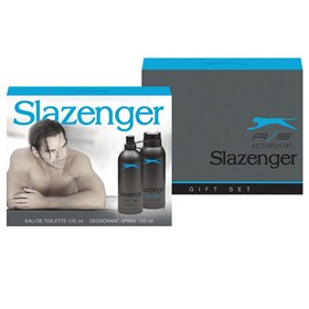Resim Slazenger ActiveSport Blue EDT Erkek Parfüm 125 ml + Deodorant Sprey 150 ml 