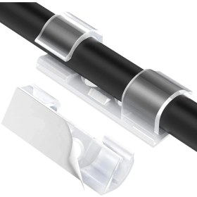 Resim Femina Trendy Kablo Sabitleyici Klipsler 20 Adet Kablo Düzenleyici Duvar Fayans Cam Kablo Tutucu Yapışkanlı Kl 