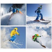 Resim Dancemonkey Lichen Kayak Gözlükleri, Erkek Ve Kadın Kayak Gözlükleri, Kışlık Bz 