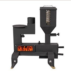 Resim Etinova Pelet Soba MS M001 Mini Pelet Sobası 