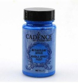 Resim Cadence 185 Koyu Mavi Metalik Marble Efect 90ml 