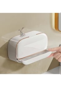 Resim Kapaklı Ve Drenaj Bölmeli Duvara Monte Sabunluk Diğer 