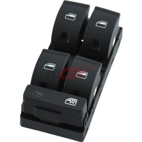 Resim Vag Cam Acma Kapama Ve Emniyet Kilit Anahtarı Dortlu A4 02 08 Exeo 09 14 - Kraw An-1506 