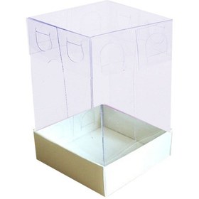 Resim Asetat Kutu Altı Karton 5X5X8 Cm 50 Adet Krem N11.9251 