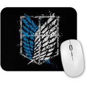 Resim Baskı Dükkanı Attack On Titan Mouse Pad 