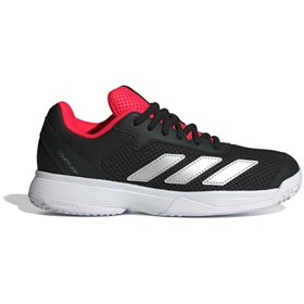 Resim adidas Courtflash K Genç Tenis Ayakkabısı JR4451 Siyah 