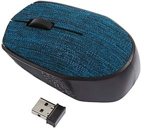 Resim Everest KM-218 Usb Mavi 2.4Ghz Kumaş Yüzey Kablosuz Mouse 