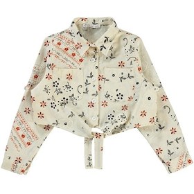 Resim Civil Girls Kız Çocuk Gömlek 10-13 Yaş Kahve 40d57c55324s1-1 Kahverengi 